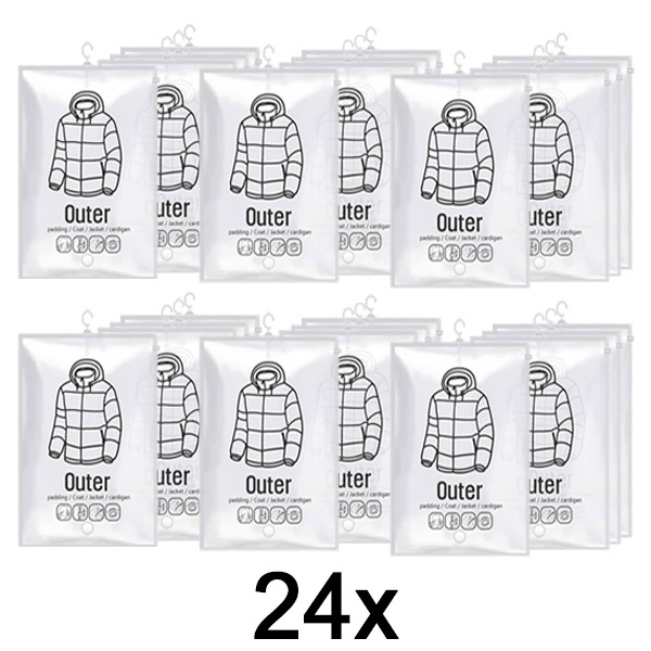 6x Hängende Vakuum-Aufbewahrungsbeutel (4 Stück) | VACUHANG